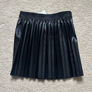 Crewcuts  New with tags - Black Pleated Mini Skirt size 10 -